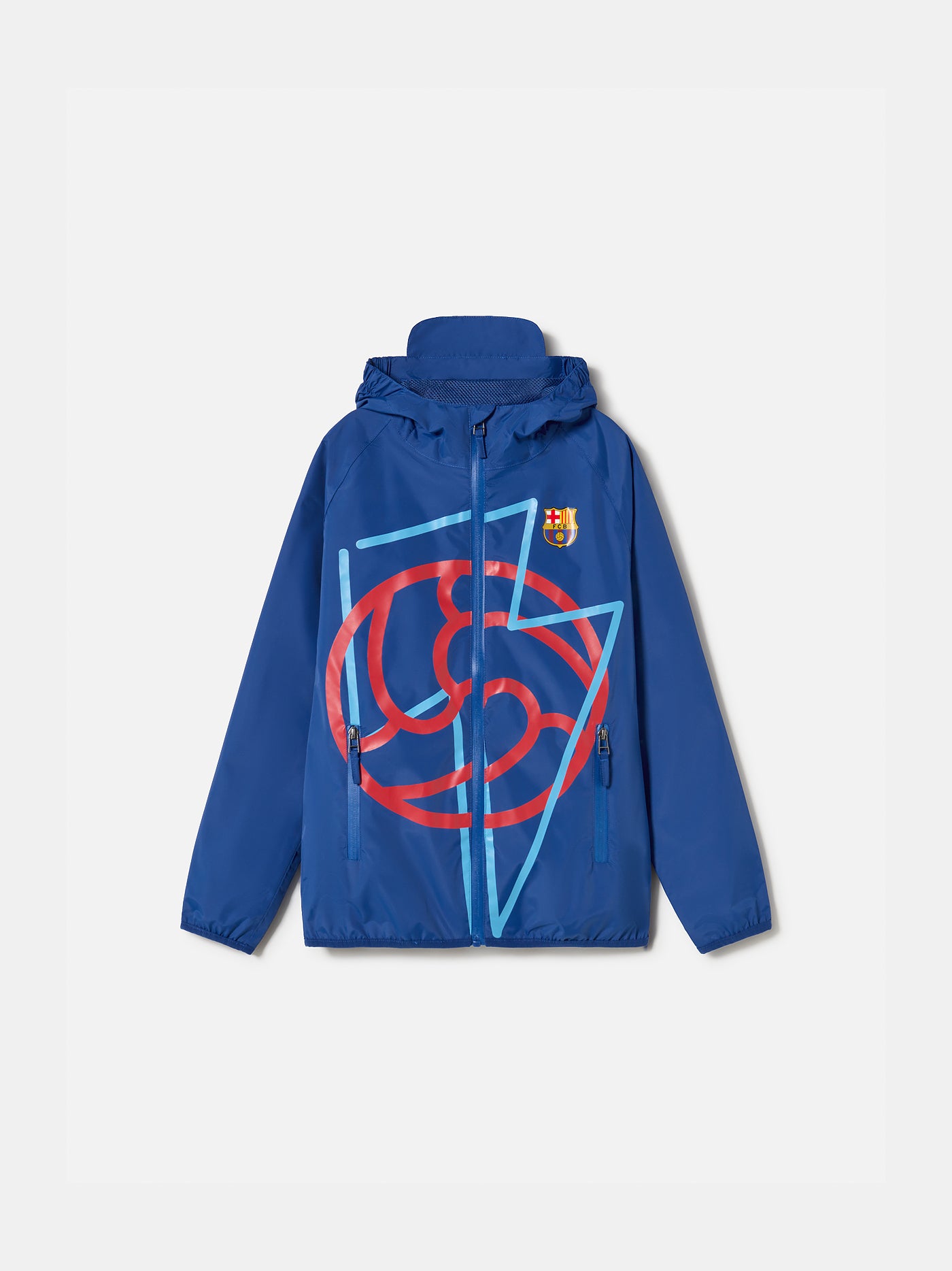 Chaqueta impermeable "Força Barça" - Junior