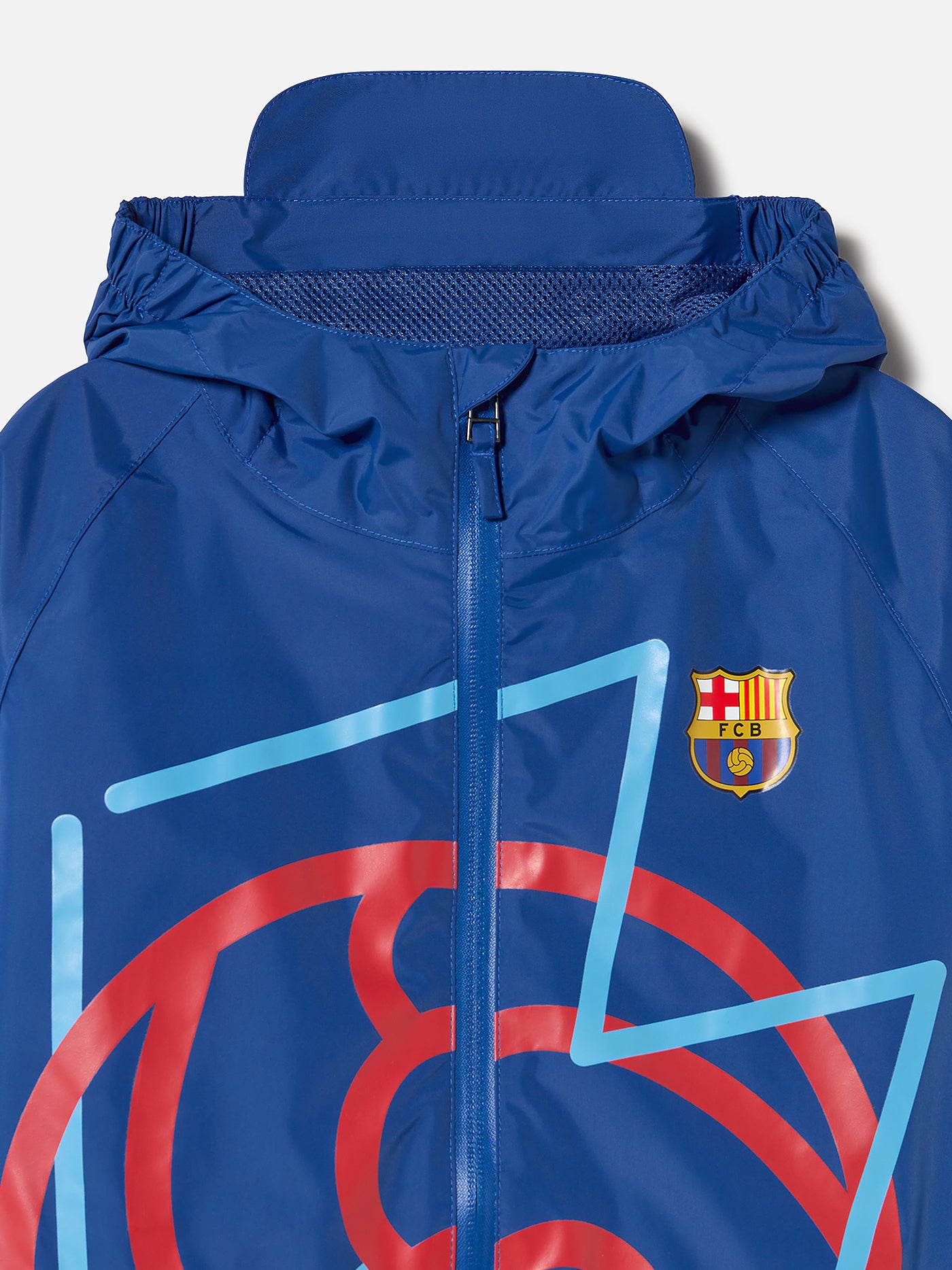 Waterproof jacket "Força Barça - Junior"