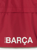 Waterproof maroon jacket Barça