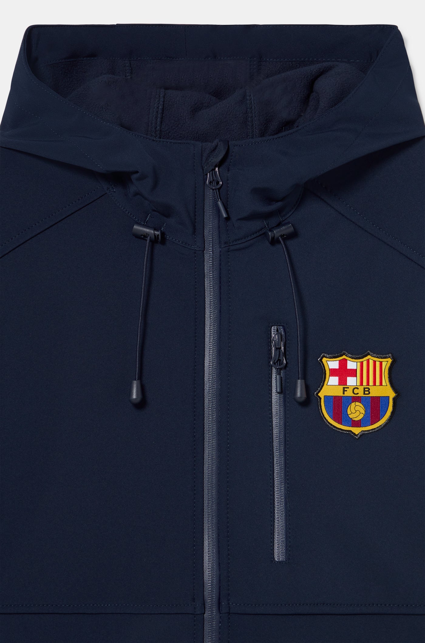 Jaqueta Softshell amb caputxa FC Barcelona