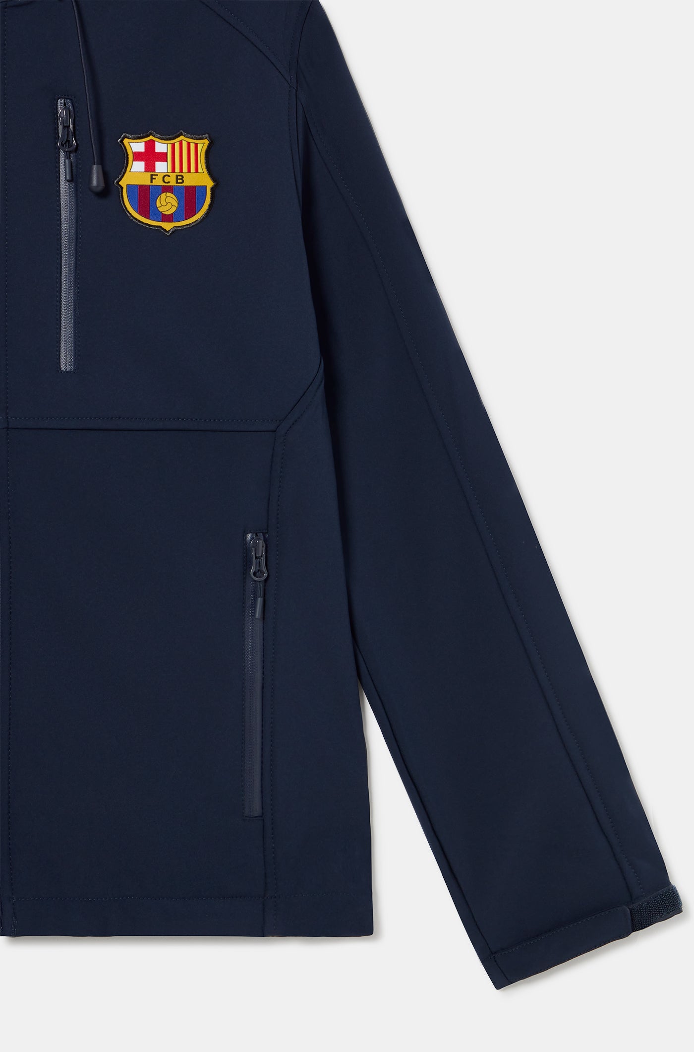 Jaqueta Softshell amb caputxa FC Barcelona