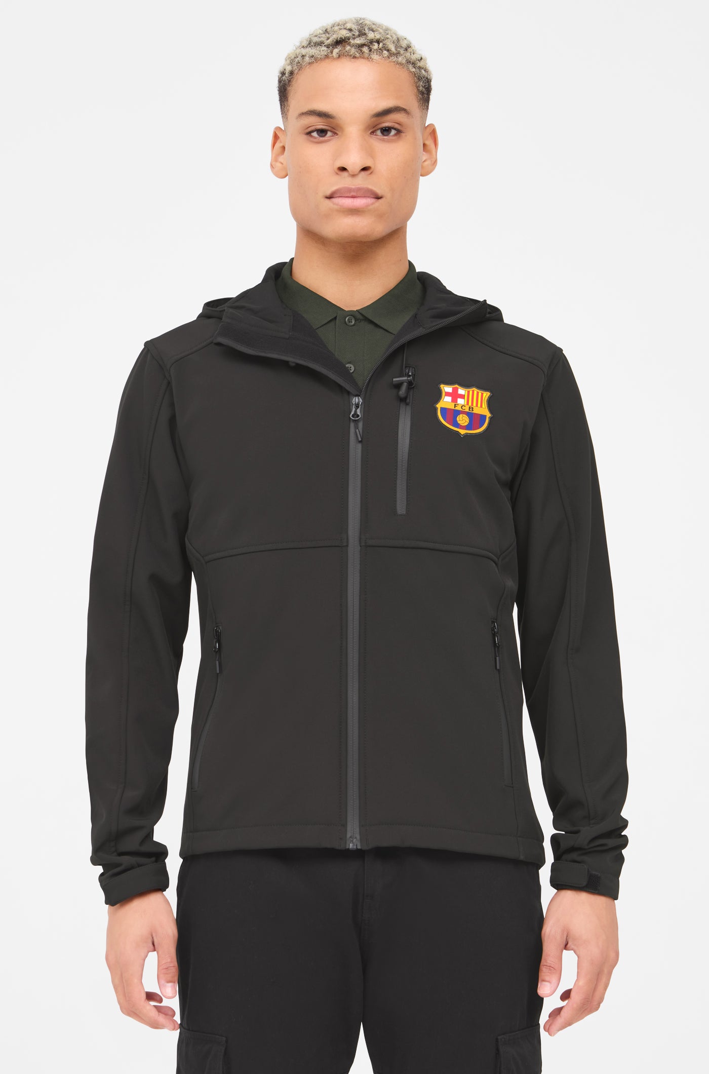 FC Barcelona Softshell black Jacket – Barça Official Store Spotify Camp Nou