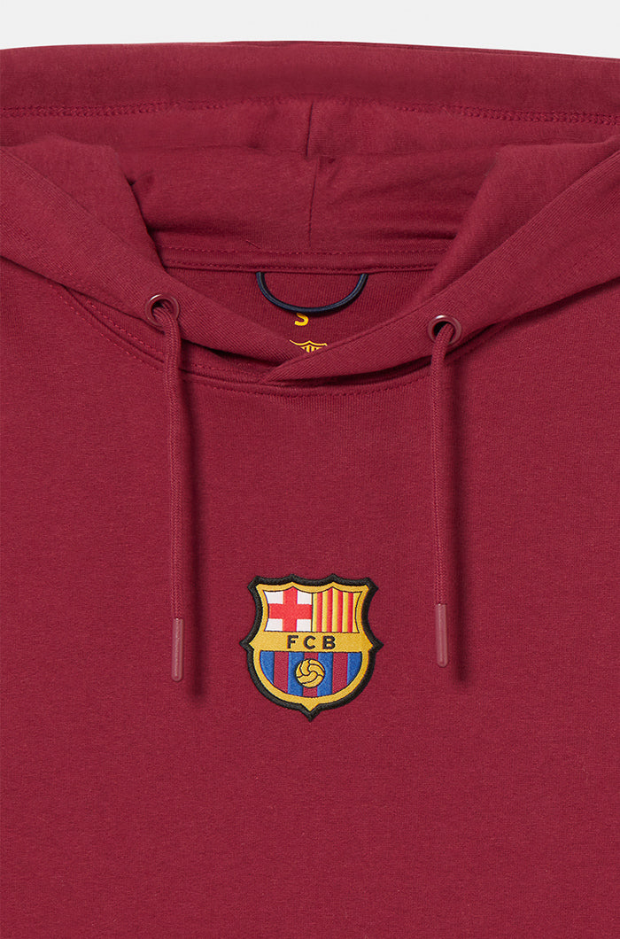 Maroon Barça hoodie