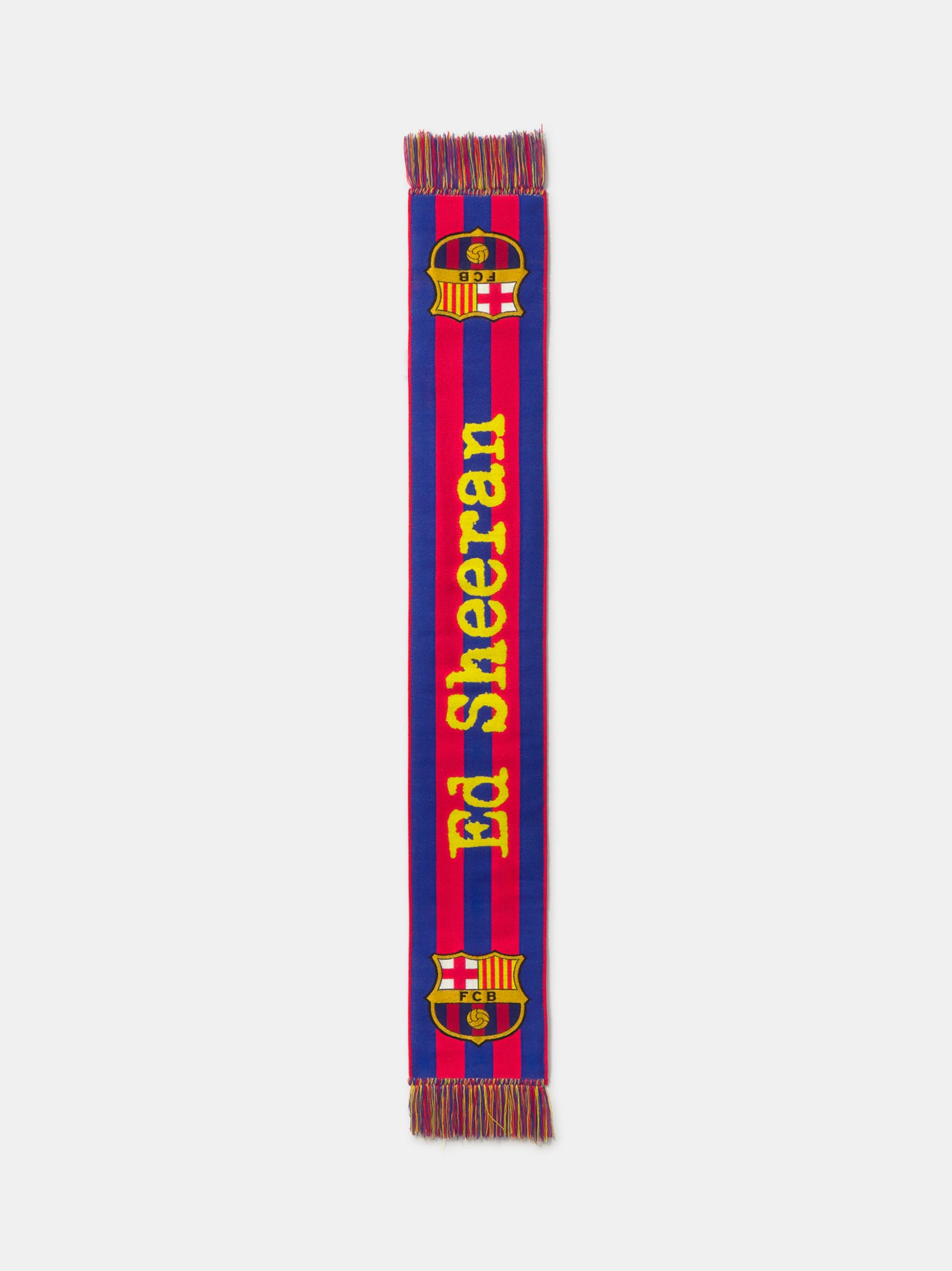 Écharpe FC Barcelone x Ed Sheeran Blaugrana Édition Limitée