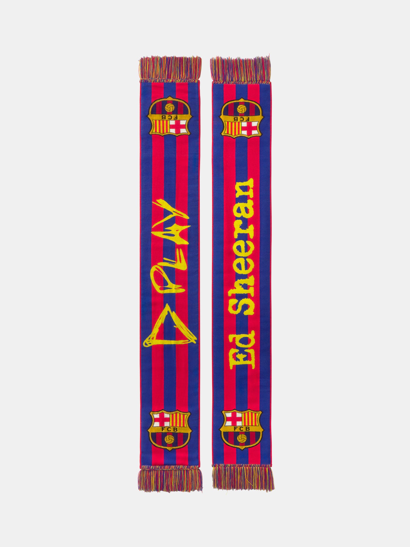 Écharpe FC Barcelone x Ed Sheeran Blaugrana Édition Limitée