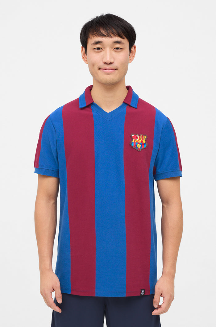 T-Shirt Heimtrikot FC Barcelona 1980-81