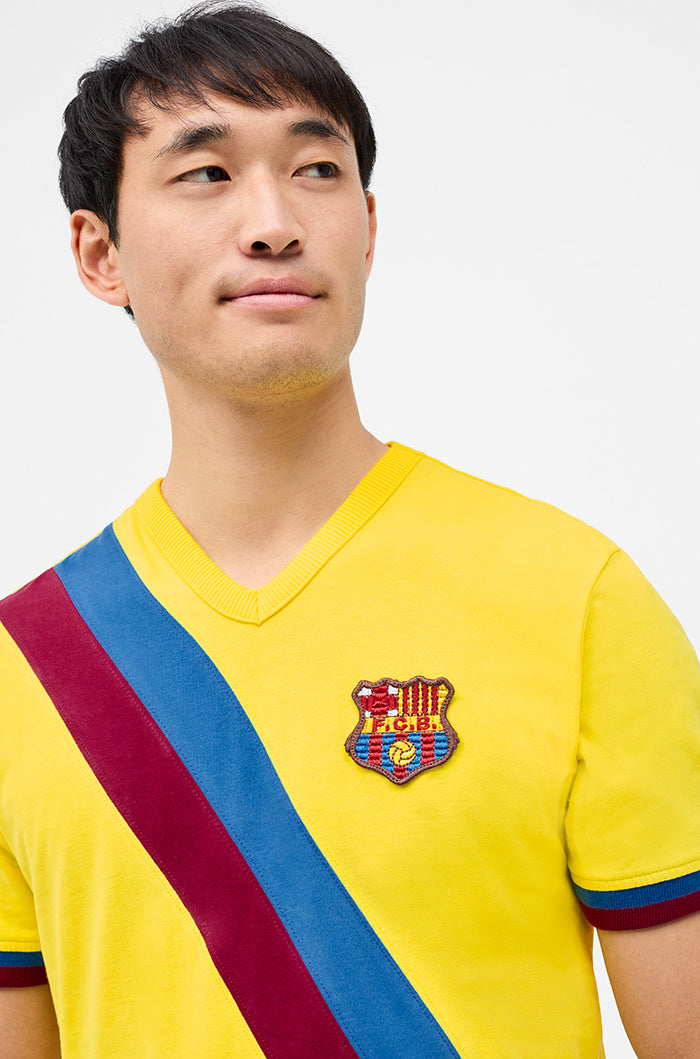 Camiseta 2ª Equipación Johan Cruyff FC Barcelona 1974-75