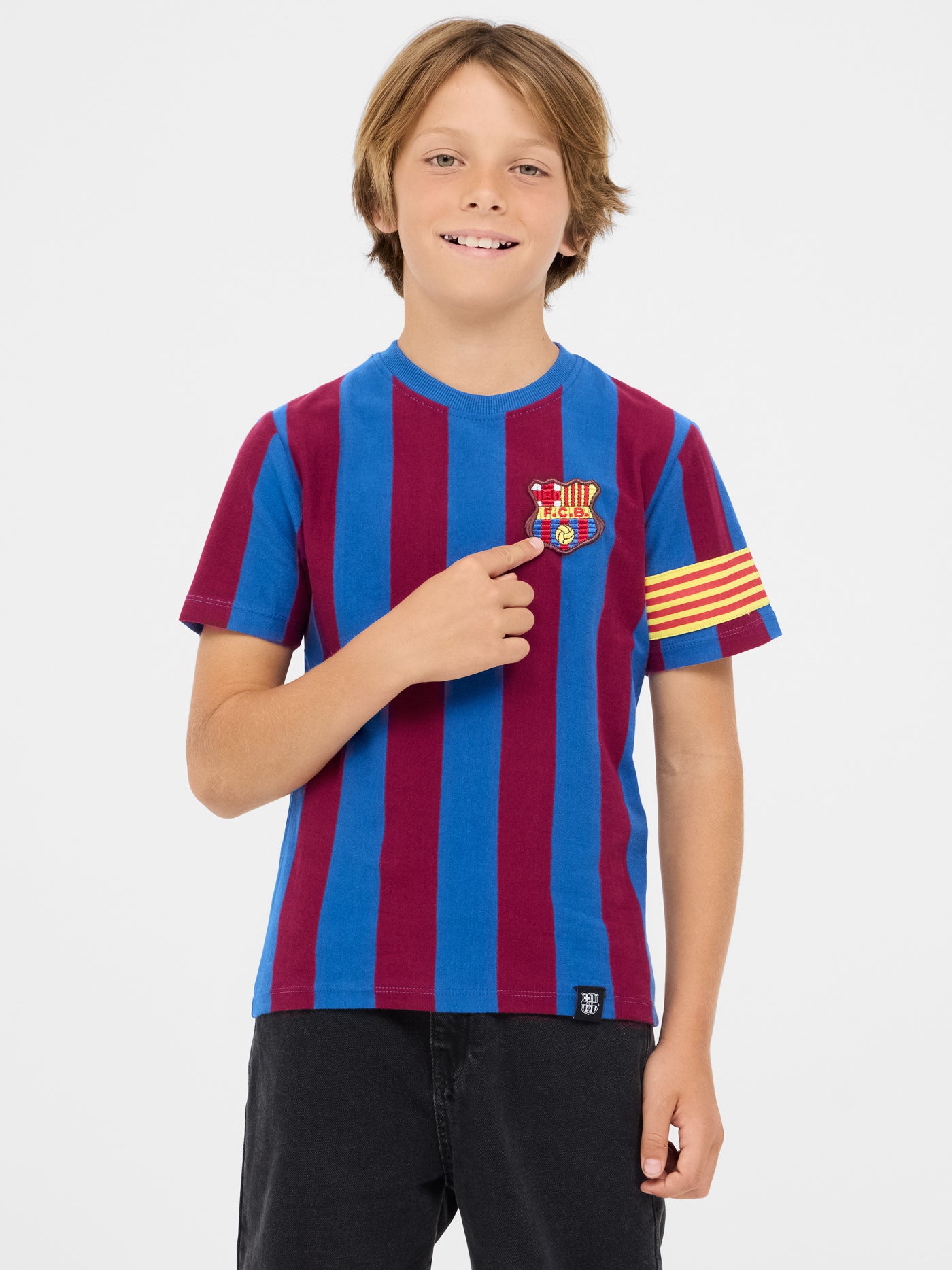 Maillot capitaine Domicile FC Barcelone - Junior