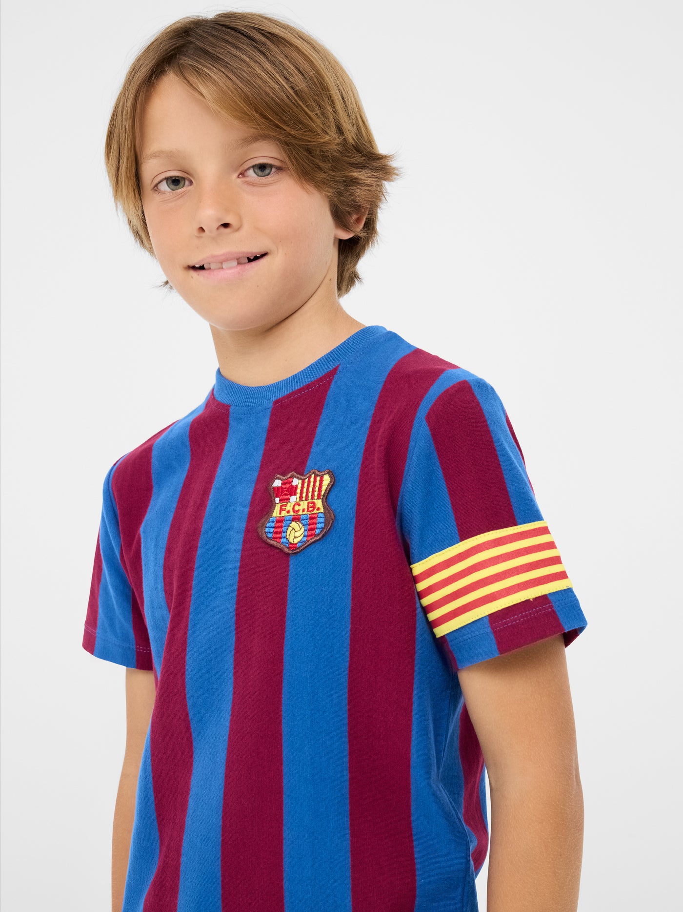 Samarreta Capità 1r Equipament FC Barcelona - Junior