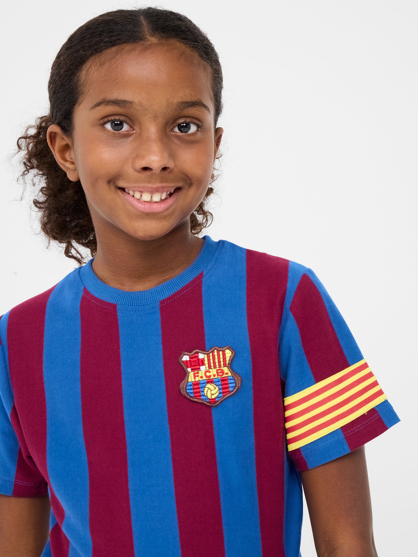 Maillot capitaine Domicile FC Barcelone - Junior