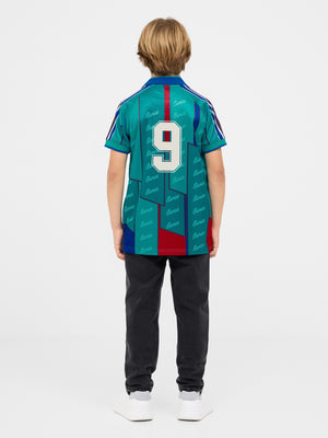 Samarreta de la temporada 1995-97 amb dorsal 9 Junior