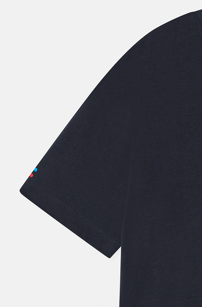 T-shirt bleu marine Barça - Femme