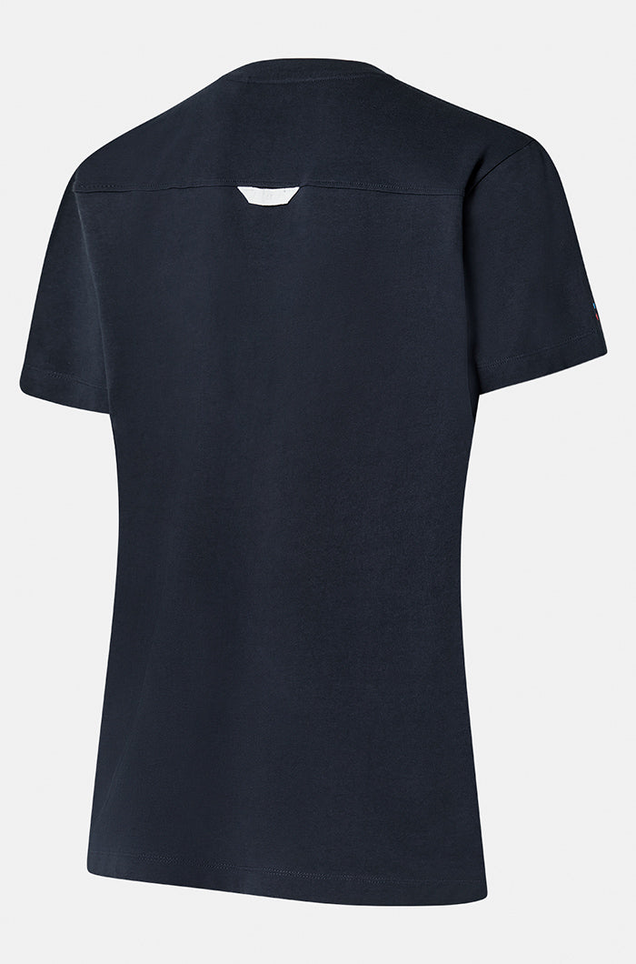 T-shirt bleu marine Barça - Femme