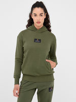 Hoodie khaki Barça - Women
