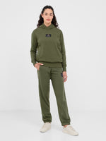 Hoodie khaki Barça - Women