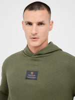 Sweat à capuche kaki Barça