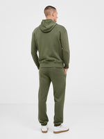 Sweat à capuche kaki Barça