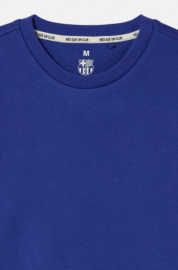 Sweat bleu royal Barça