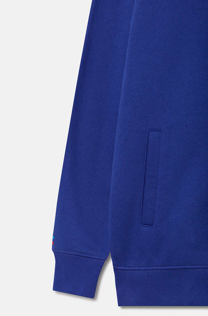 Sweat à capuche bleu royal Barça