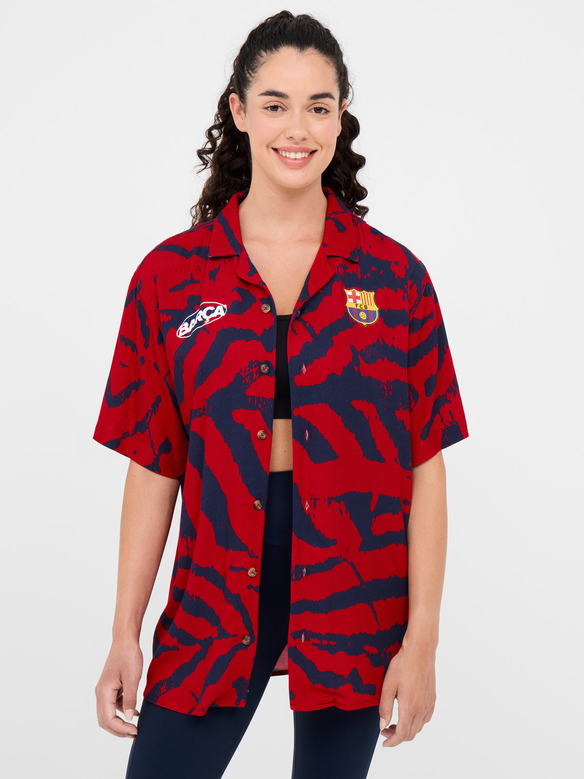 Barça printed shirt