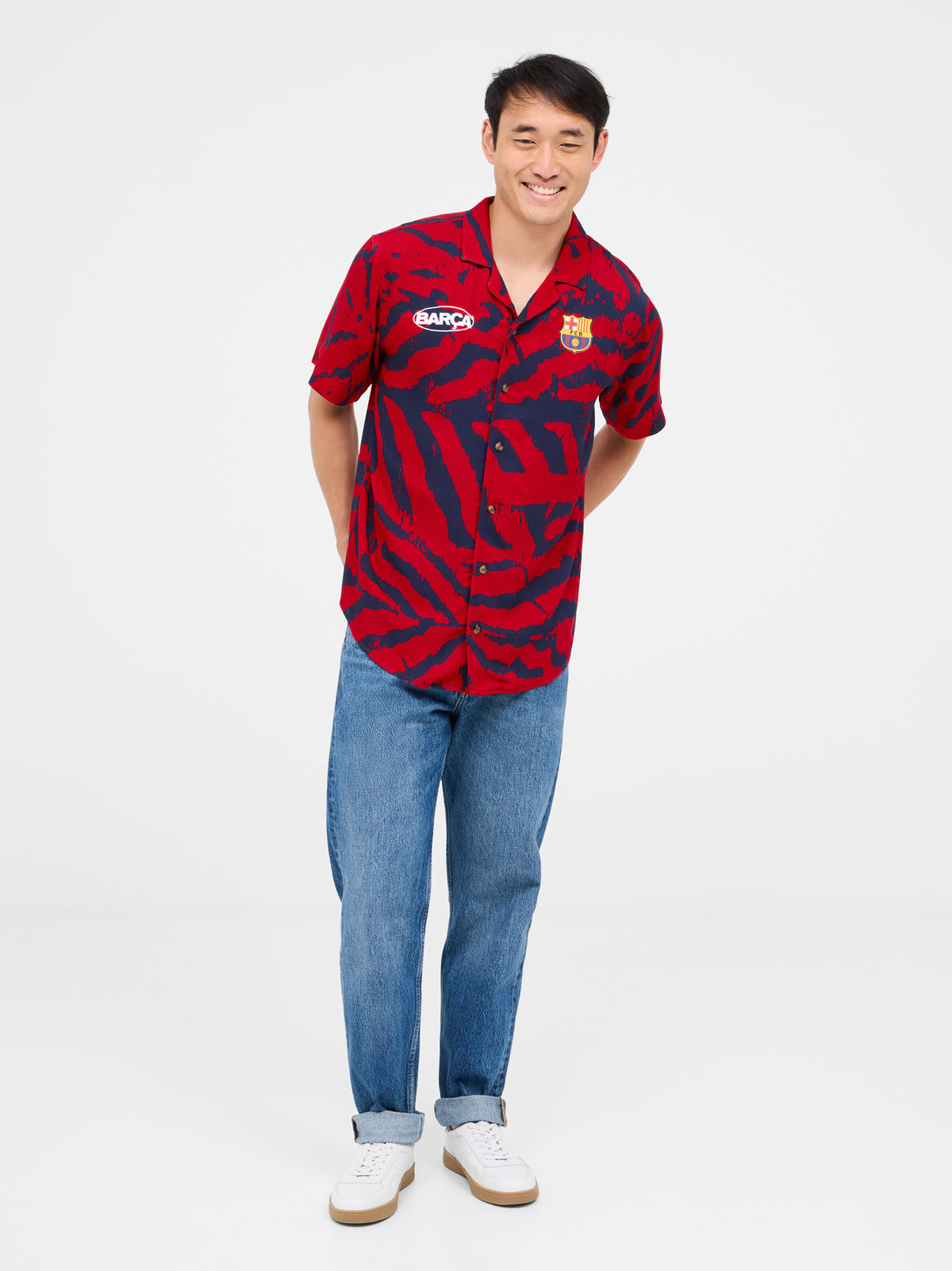 Barça printed shirt