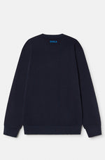 Sweat-shirt bleu marine Barça