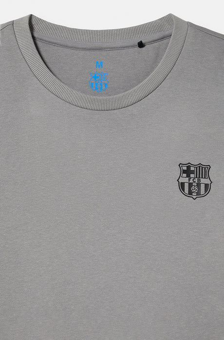 Sudadera gris Barça