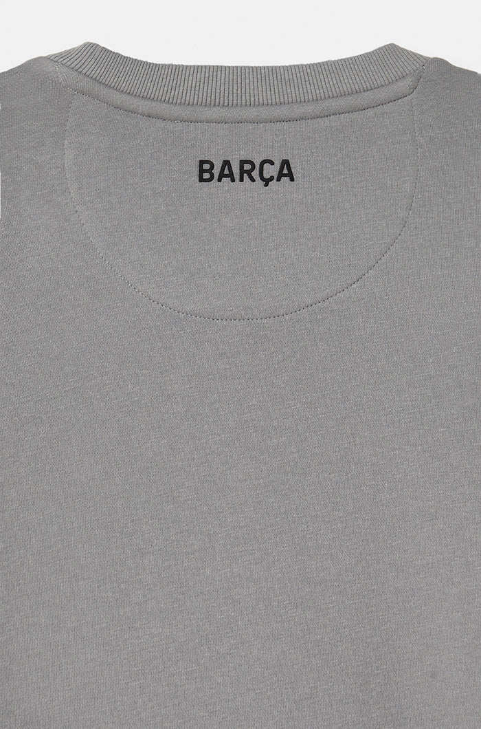Sweat-shirt gris Barça
