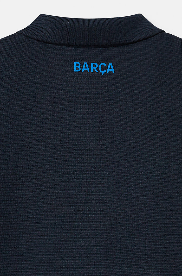 Polo bleu marine Barça