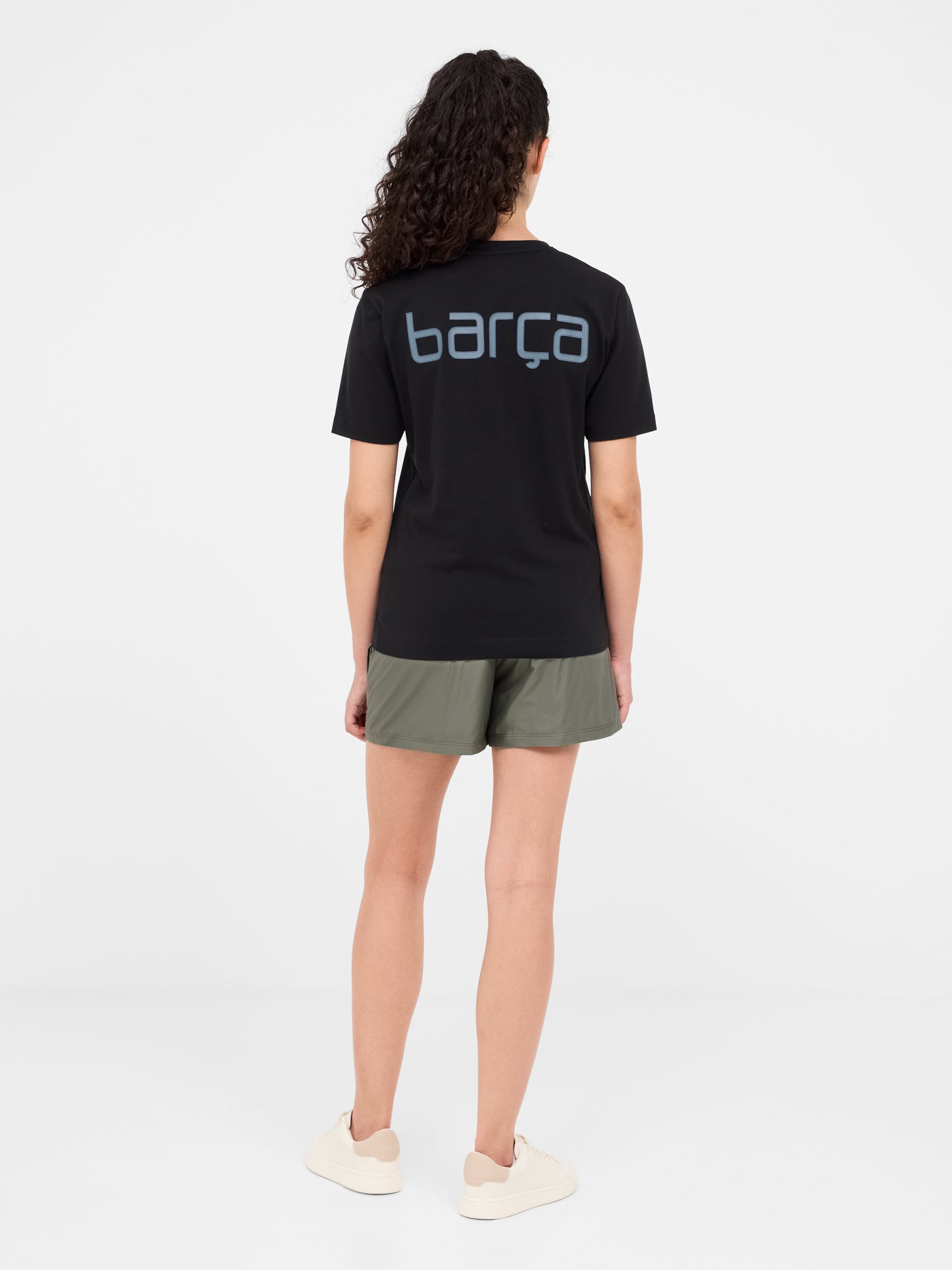 Camiseta negra Barça - Mujer