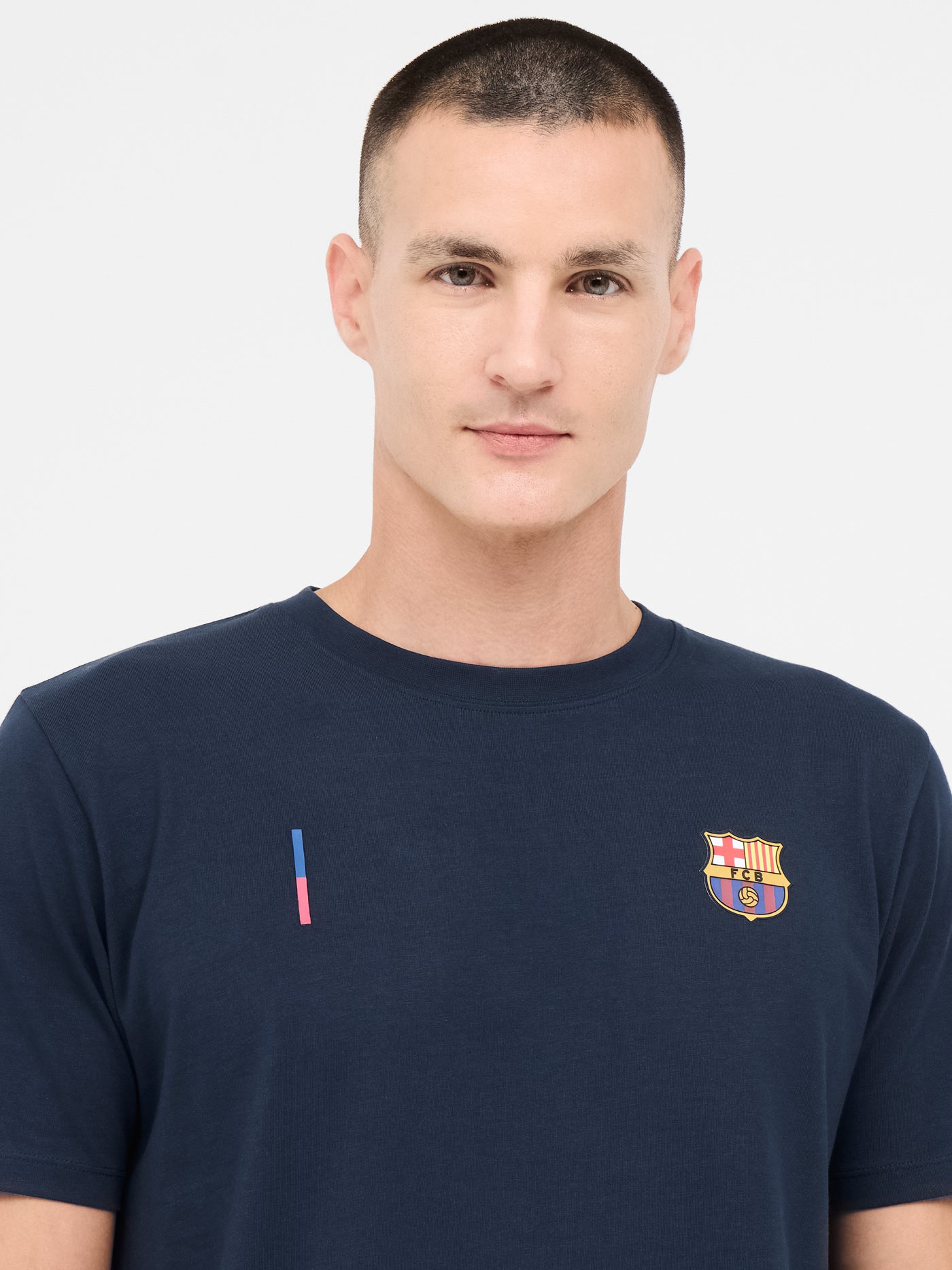 Marineblaues T-Shirt von Barça