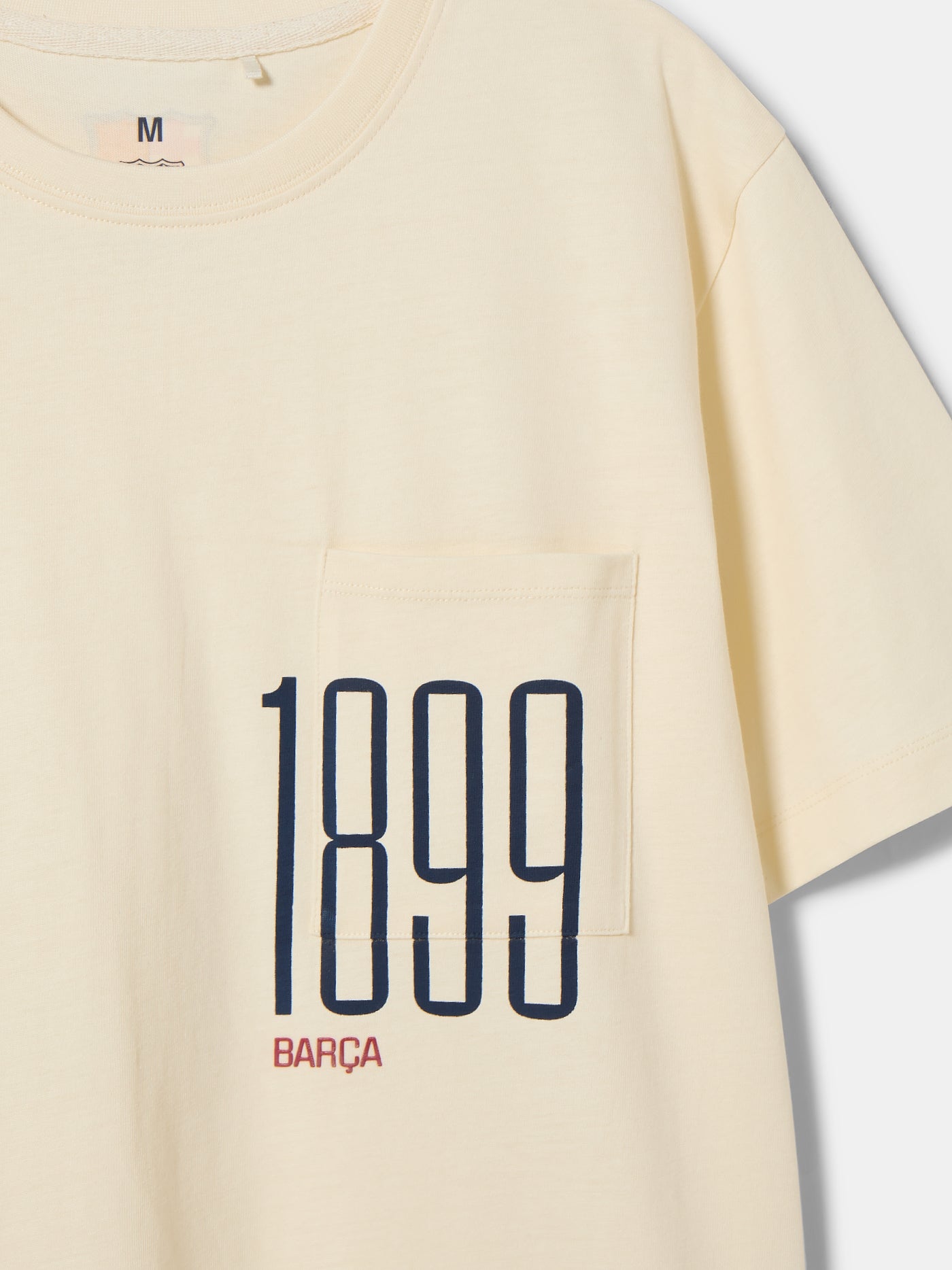 
T-shirt beige 1899 Barça - Femme