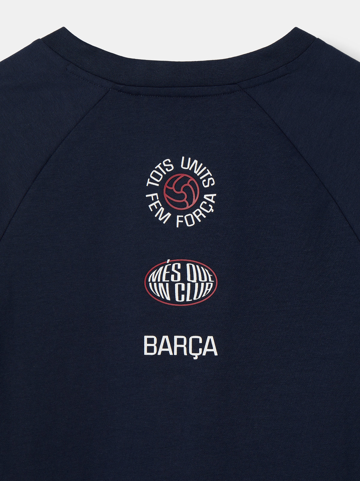 T-shirt navy blue Barça - Woman
