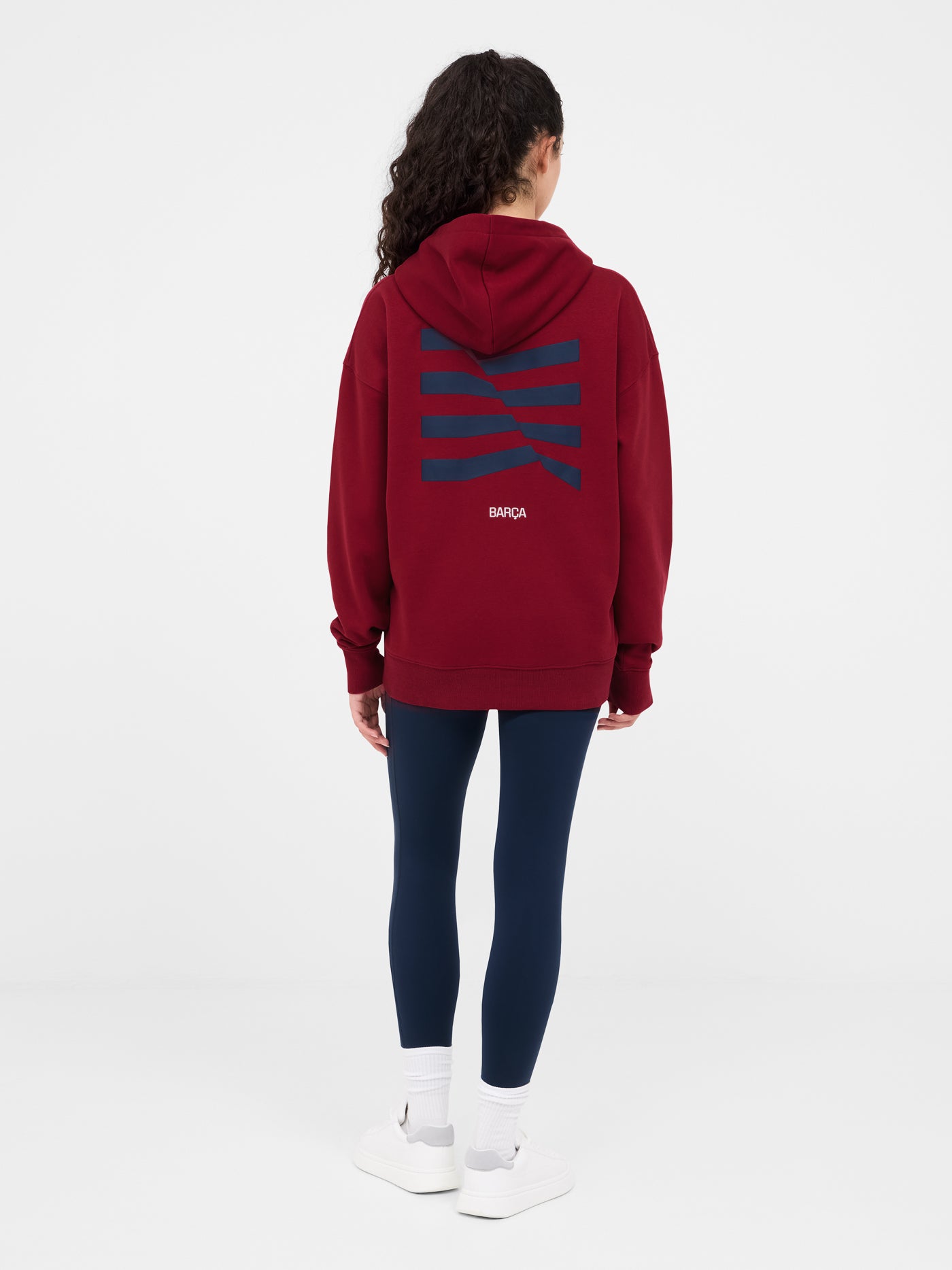 Sudadera roja Barça - Mujer