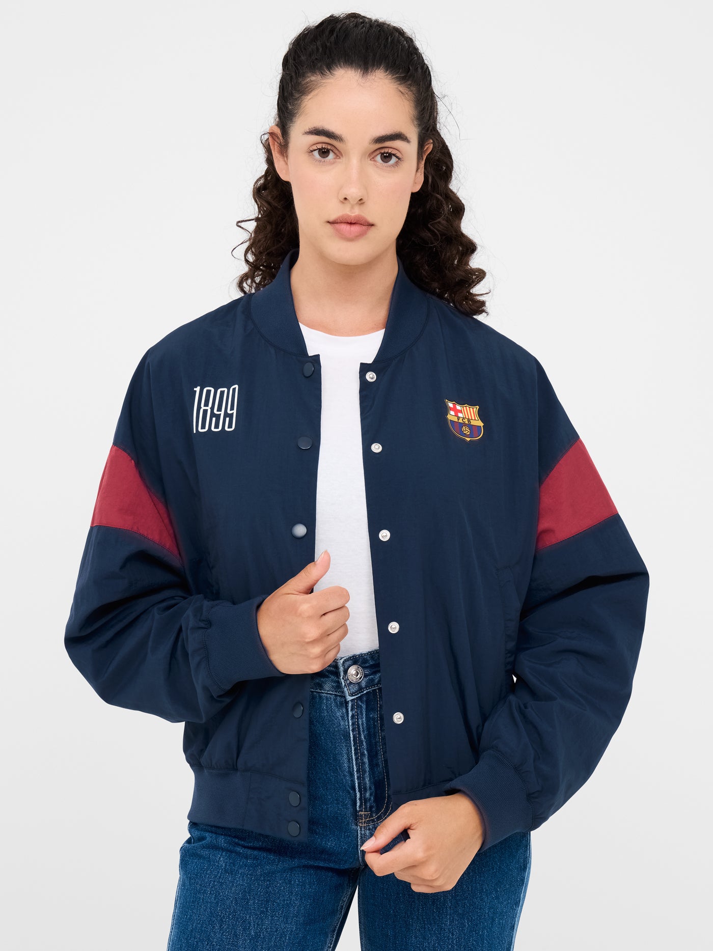 Jacket navy blue 1899 Barça - Women