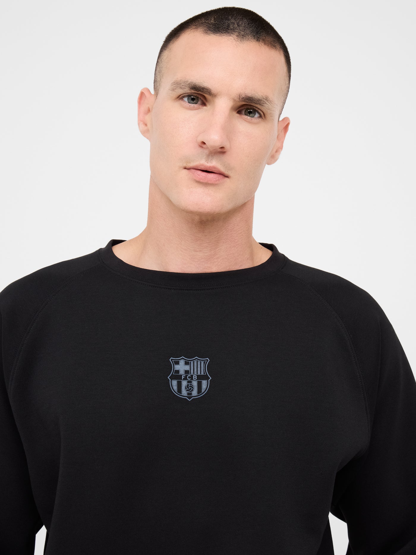 Sudadera negra Barça