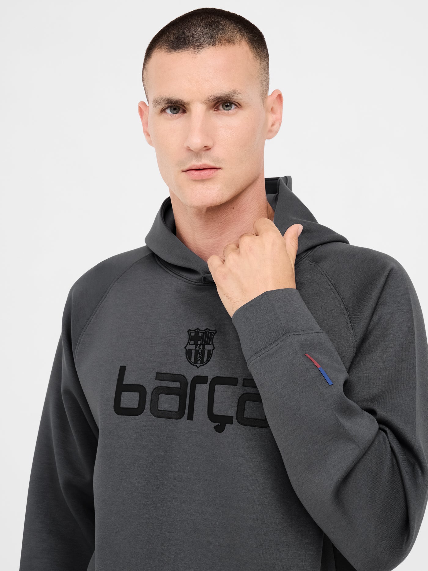 Hoodie grey Barça