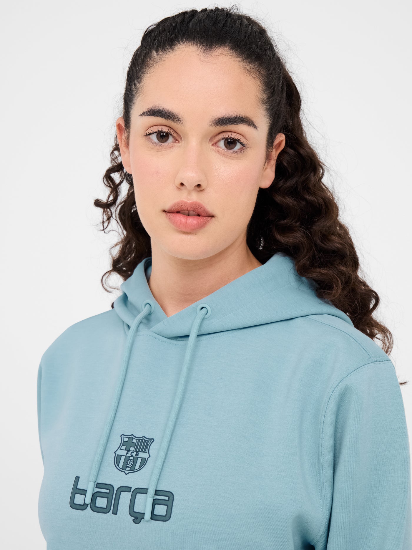 Sudadera con capucha Barça – Mujer