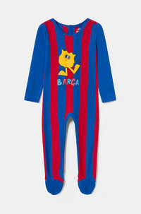 Pelele escudo animado Barça - Bebé