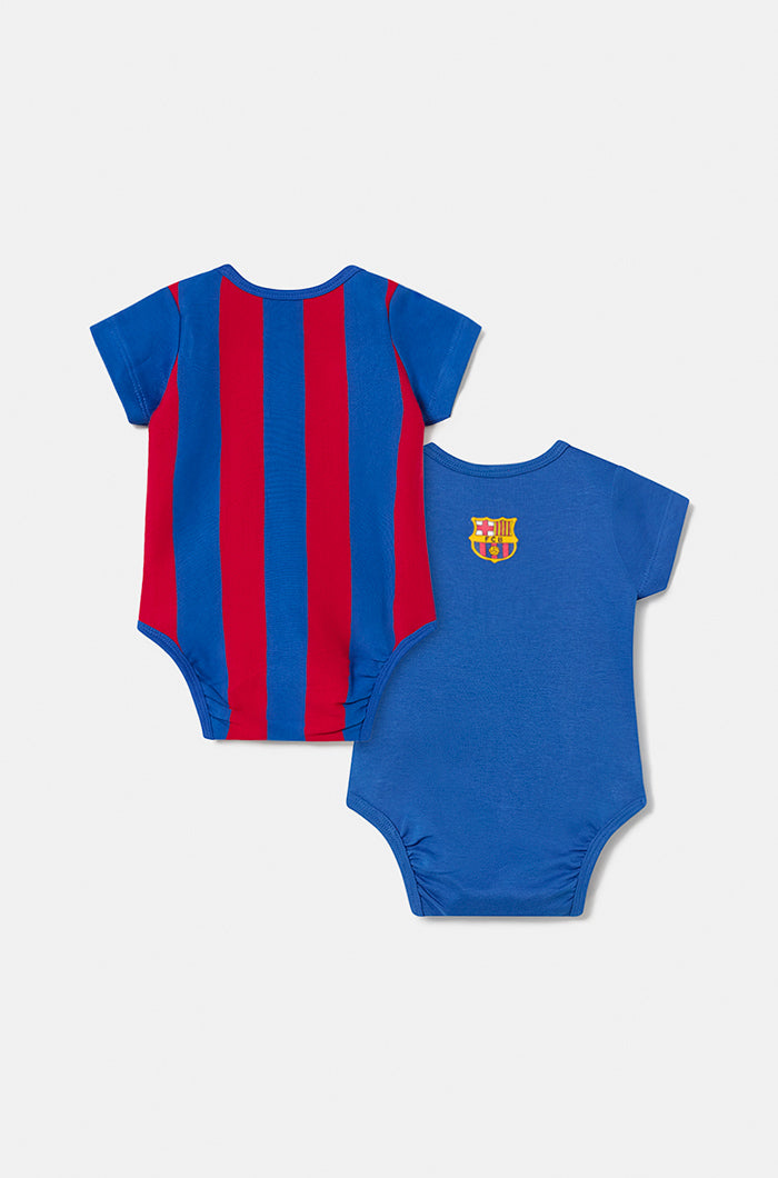 Conjunto segunda equipación FC Barcelona 24/25 - Bebé - Barça Official Conjunto segunda equipación FC Barcelona 24/25 - Bebé - Barça Official