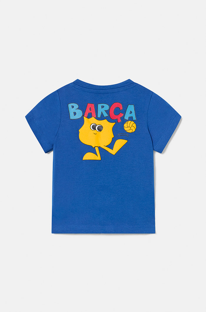 Camiseta azul Barça - Bebé