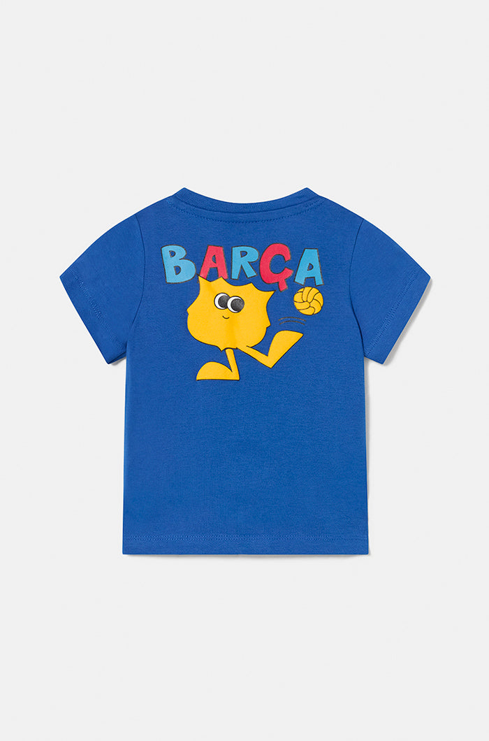 Blue "Barça" T-shirt - Baby