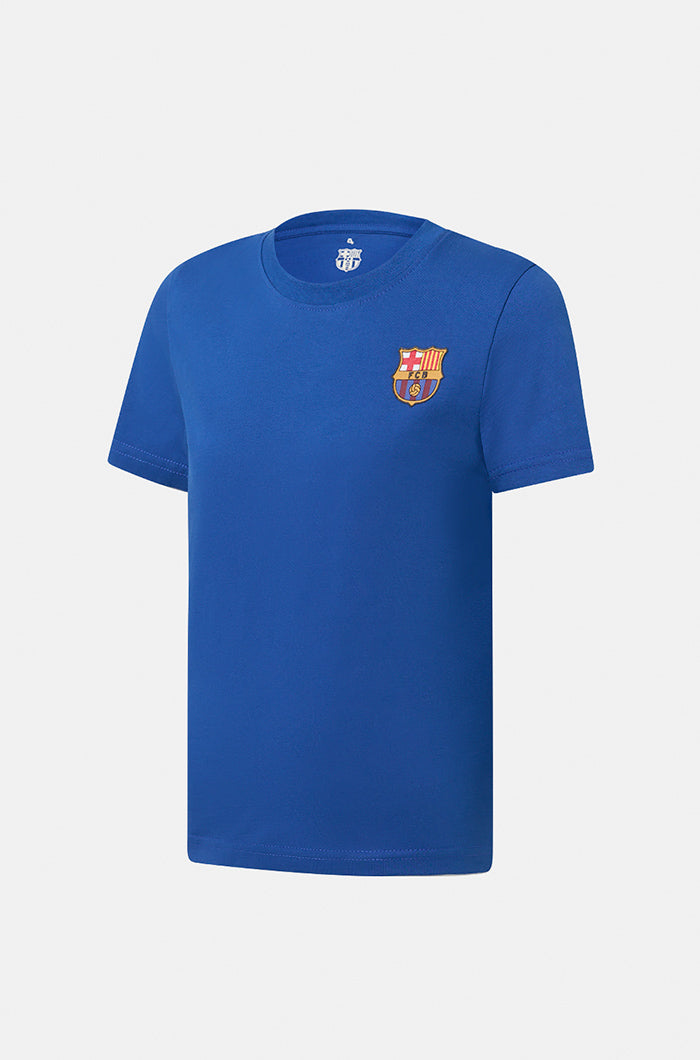 Blue "Més que un Club" T-shirt - Junior