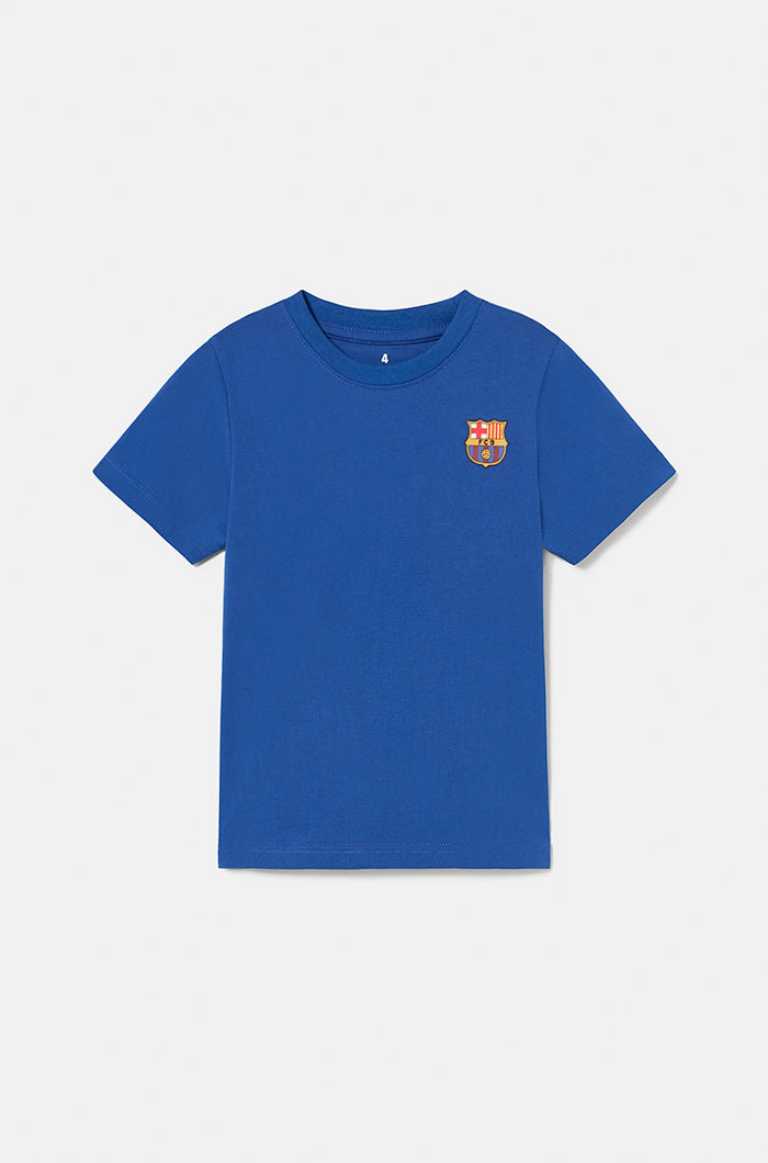 Blue "Més que un Club" T-shirt - Junior