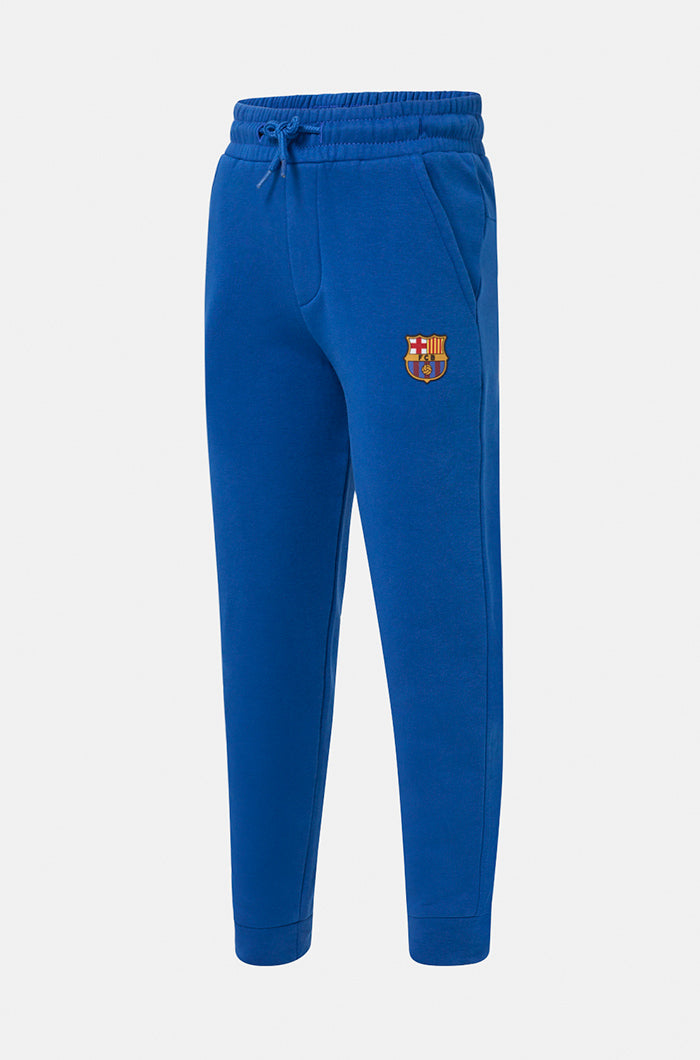 Blue Barça ball pants - Junior
