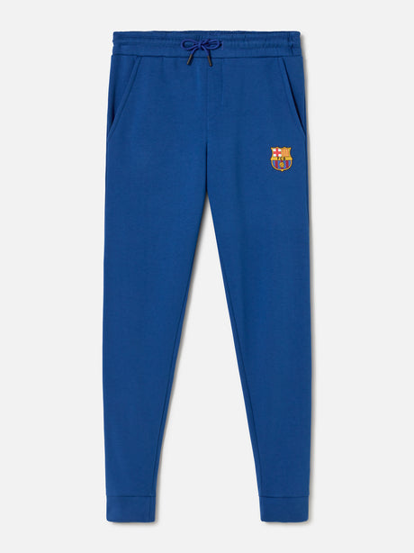 Pantalón azul balón Barça - Junior