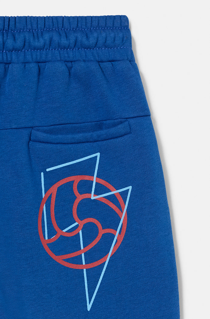 Blue Barça ball pants - Junior