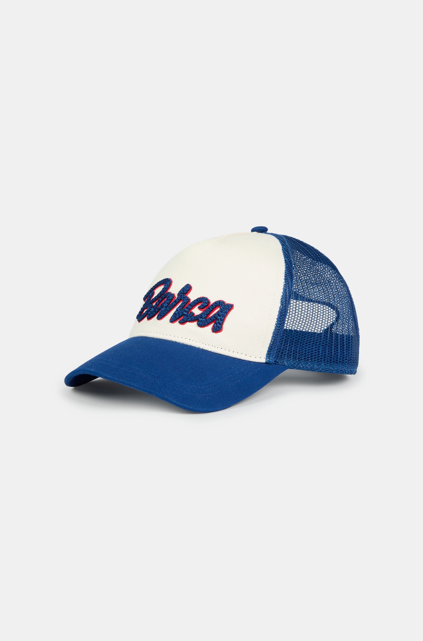 Cap with lettering "Barça"