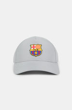 Casquette Junior FC Barcelone gris clair