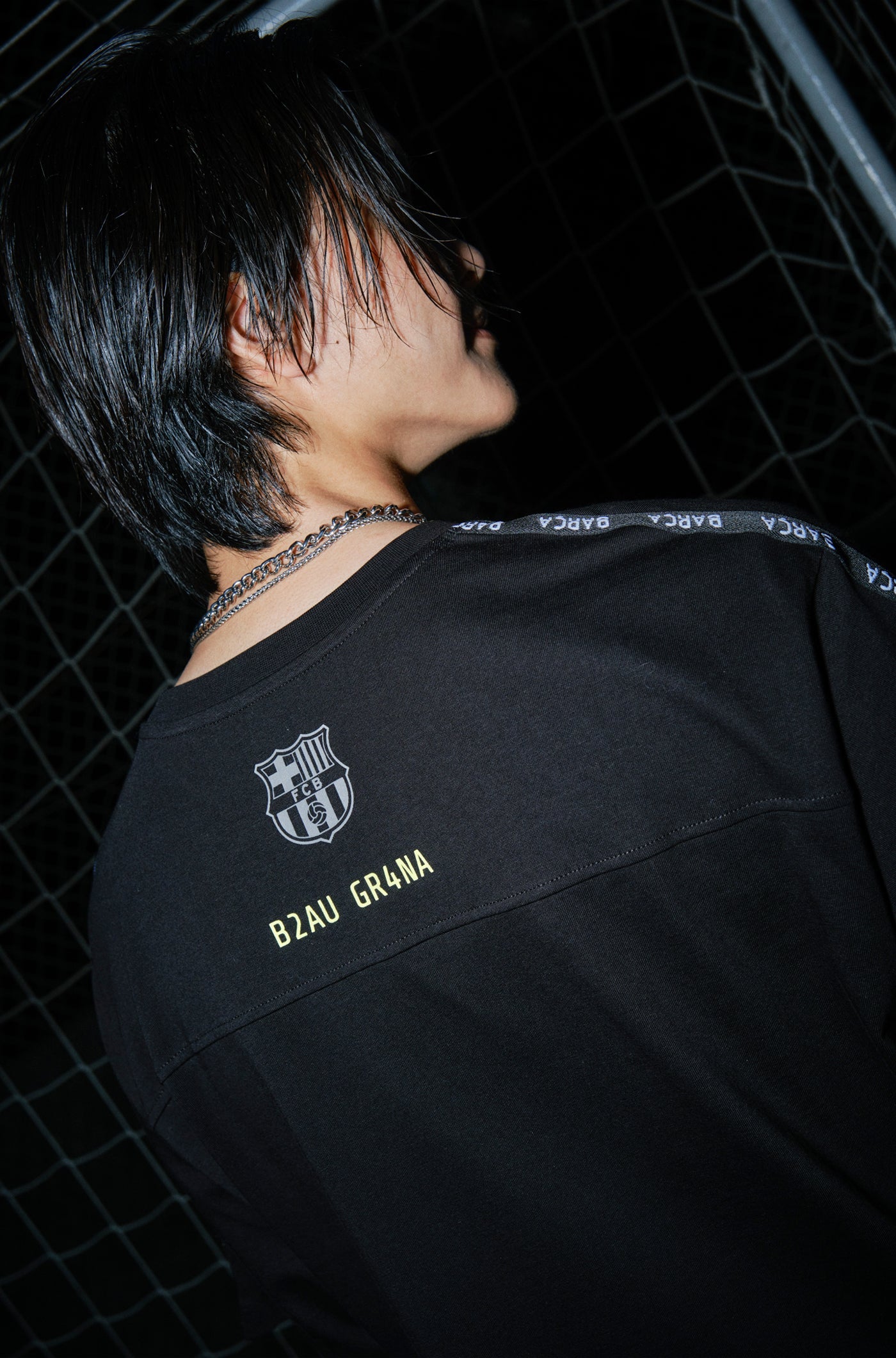 Camiseta negra Barça – Numerology